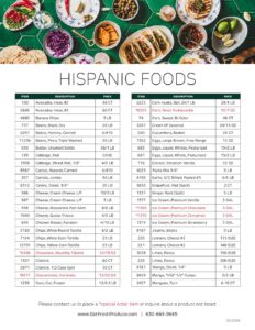 Hispanic Foods flyer thumbnail