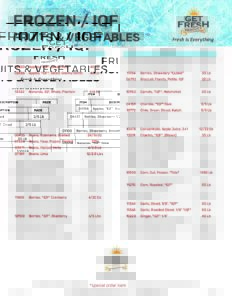 Frozen / IQF flyer thumbnail
