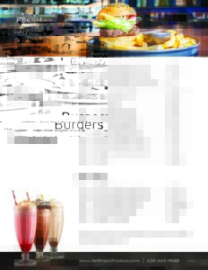 Burgers, Fries & Shakes flyer thumbnail