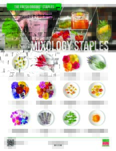 Fresh Origins Mixology Staples flyer thumbnail