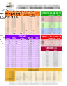 Fruit Sizing Chart flyer thumbnail
