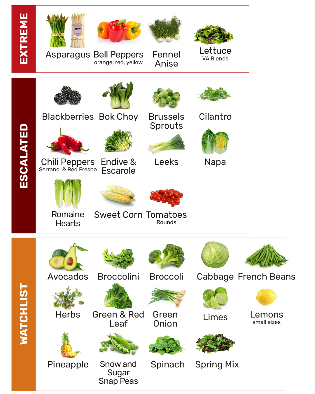 Fresh produce market review