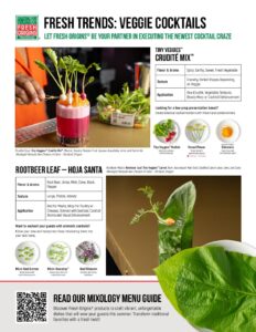Vegetable Mixology flyer thumbnail